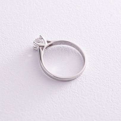 Помолвочное золотое кольцо с бриллиантами кб0412 №3