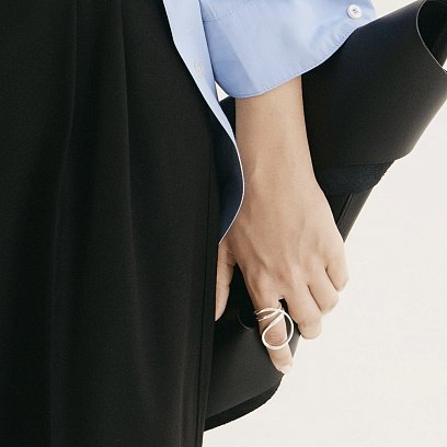 Серебряное кольцо "Matilda" 112799 №14