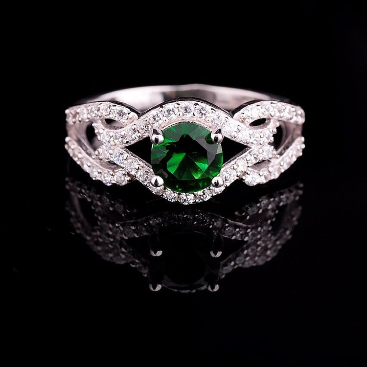 Серебряное кольцо к010 от ювелирного магазина Оникс - 9