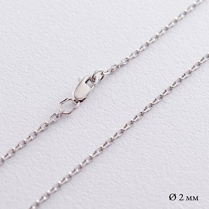 Серебряная цепочка (якорное плетение) р0102012