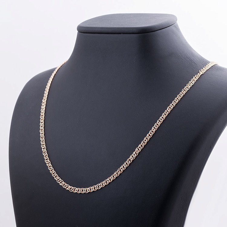 Цепочка из золота - Нонна (4 мм) ц00051-4 от ювелирного магазина Оникс - 1