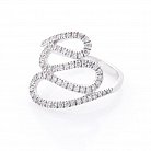Золотое кольцо с бриллиантами км0285 от ювелирного магазина Оникс - 1