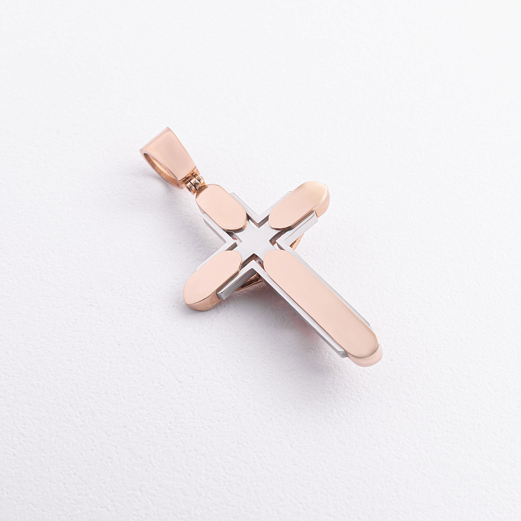 Золотий хрест "Розп'яття" 144151100 від ювелірного магазину Онікс - 1