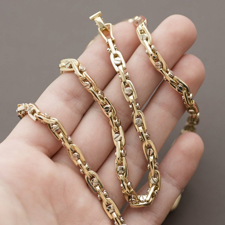 Золотая цепочка BARAKA ц00376 от ювелирного магазина Оникс - 1