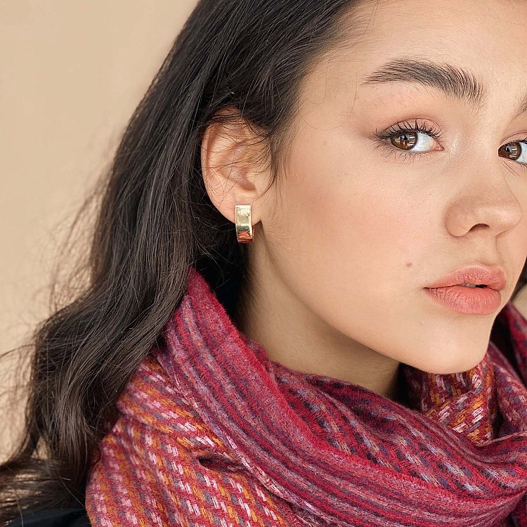 Серьги "Безупречность" в желтом золоте с07000 от ювелирного магазина Оникс - 6