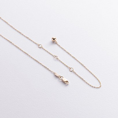 Колье 2 в 1 "Шарики" в желтом золоте кол01980 №6