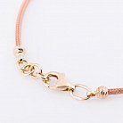 Золотий браслет з фіанітами б02503 от ювелирного магазина Оникс - 1