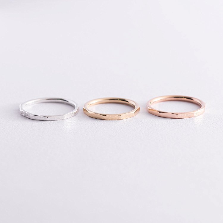 Каблучка "Далія" в червоному золоті к06867 від ювелірного магазину Онікс - 8