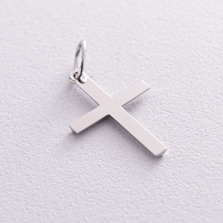 Золотий хрестик без розп'яття п02888 від ювелірного магазину Онікс - 2