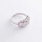 Золотое кольцо с бриллиантами к512cha от ювелирного магазина Оникс - 2
