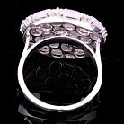 Срібний перстень з фіанітами 111583 от ювелирного магазина Оникс - 1