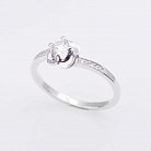 Помолвочное кольцо с бриллиантами к0015sh от ювелирного магазина Оникс