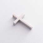Срібний хрестик з фіанітами (кулон під чокер) 1101Pф от ювелирного магазина Оникс - 7