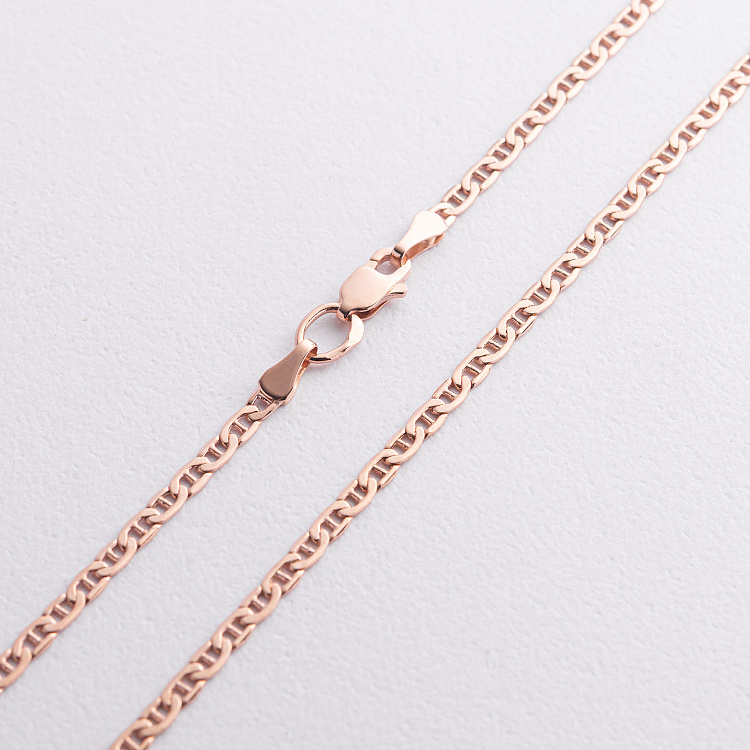 Золотий ланцюжок плетіння Барлі (2.5 мм) ц00055-2,5 Золотий ланцюжок плетіння Барлі (2.5 мм) ц00055-2,5 від ювелірного магазину Онікс