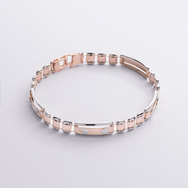 Чоловічий золотий браслет б05047 від ювелірного магазину Онікс