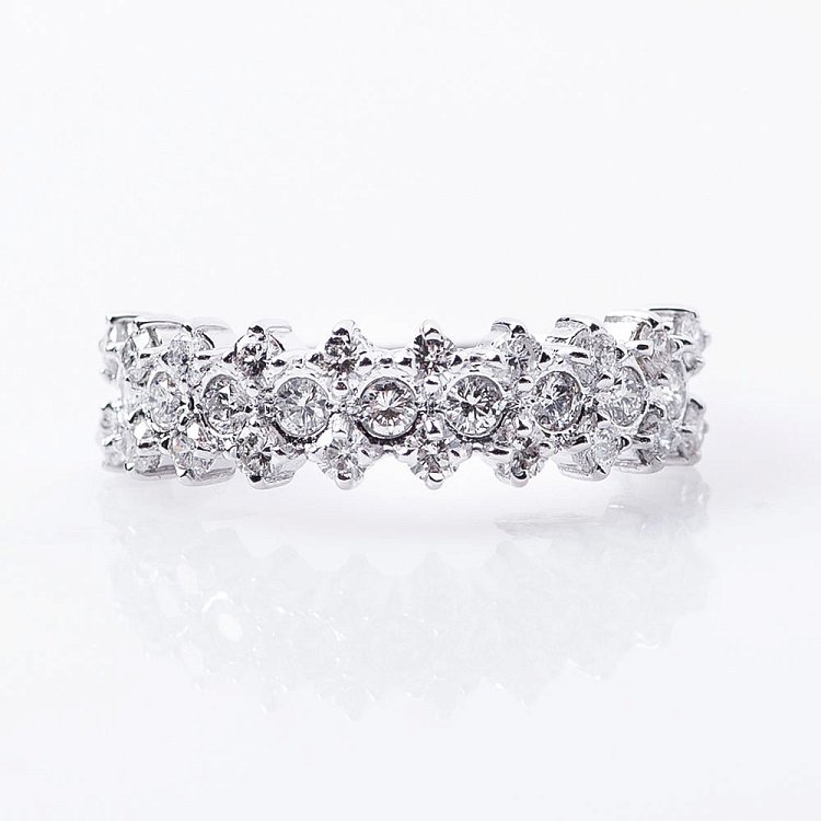 Золотое помолвочное кольцо с бриллиантами р0421б от ювелирного магазина Оникс