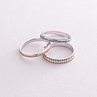 Золотое кольцо с желтыми бриллиантами 227001121 от ювелирного магазина Оникс - 2