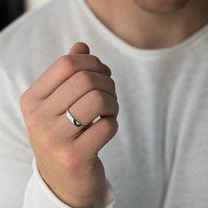 Золота обручка "Американка" (можливе гравіювання) обр00167 №10