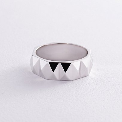 Каблучка "Veronica" у білому золоті к07520 №3