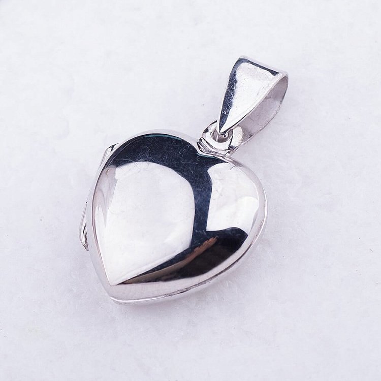 Кулон для фотографии "Сердце" 132005 от ювелирного магазина Оникс