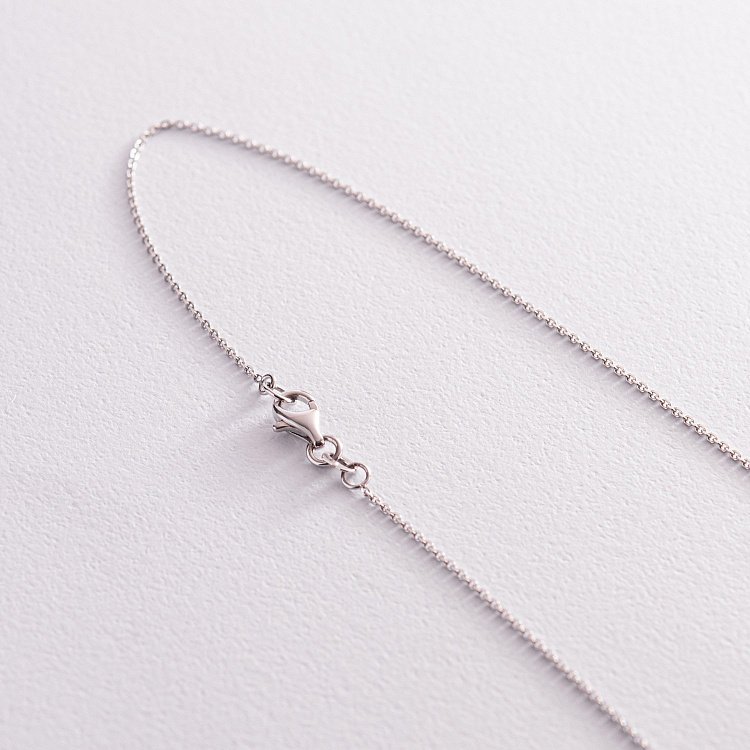 Золотое колье "Капельки" с бриллиантами колб0075z от ювелирного магазина Оникс - 4