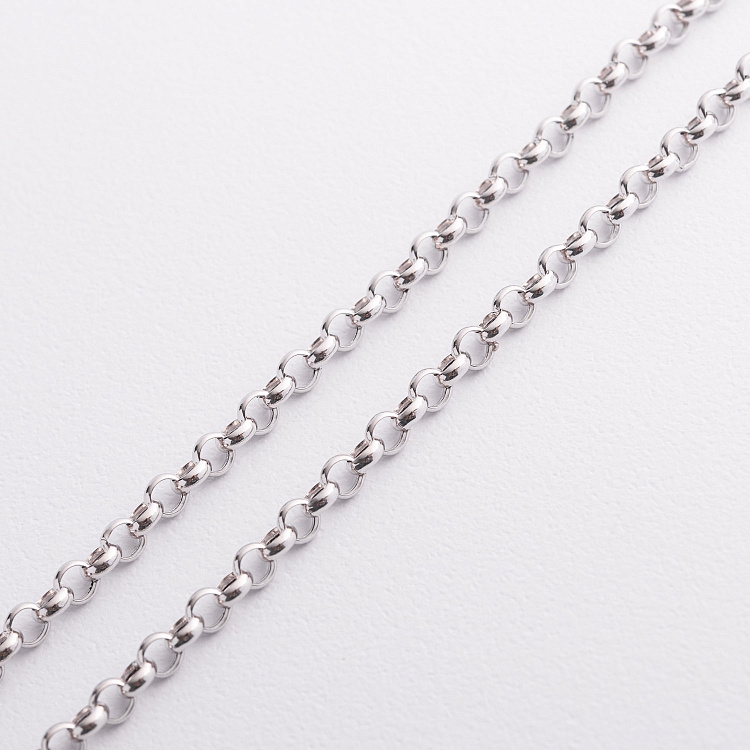 Ланцюжок Ролло в білому золоті ц00362-3,5 від ювелірного магазину Онікс - 1