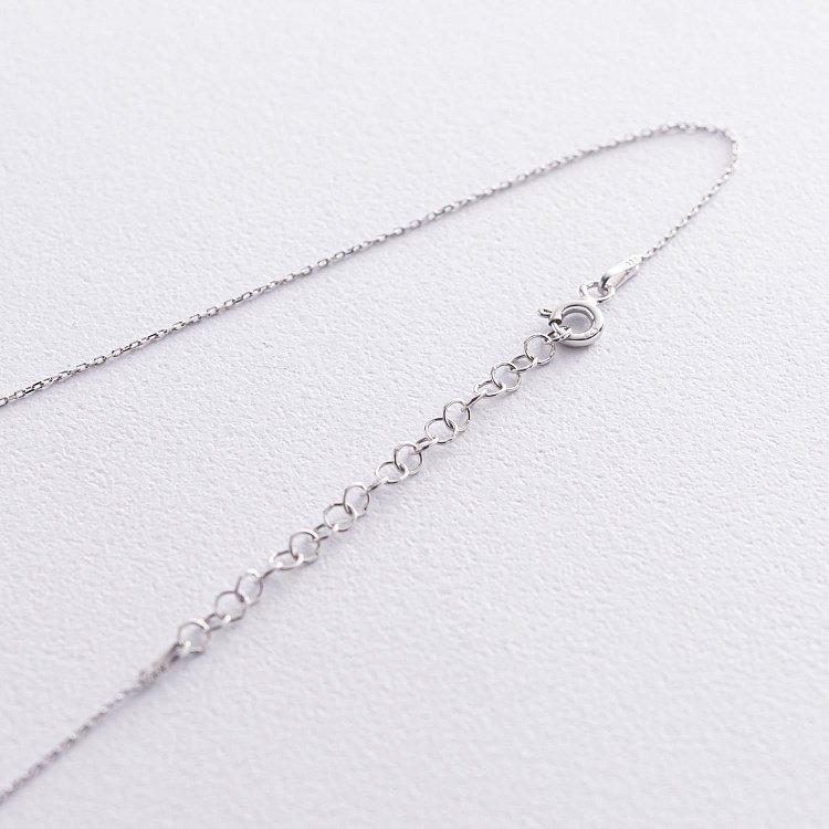 Серебряное колье с буквой С 18618ч от ювелирного магазина Оникс - 3