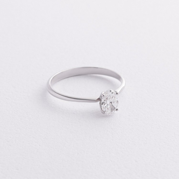 Помолвочное золотое кольцо с бриллиантом 242971121 от ювелирного магазина Оникс - 2