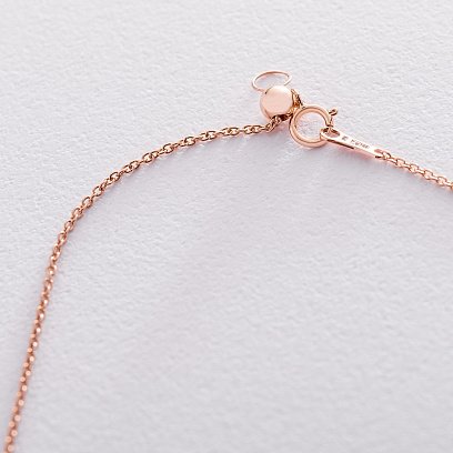 Золоте кольє (діамант) колб0030z №4