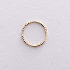 Шариковое кольцо "Одри" в желтом золоте к07597 от ювелирного магазина Оникс