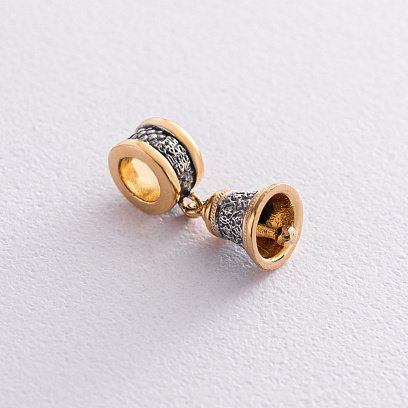 Серебряный шарм "Колокольчик" 132348 №5