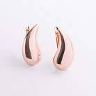 Сережки "Крапельки" у червоному золоті 470670 от ювелирного магазина Оникс