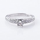 Золотое помоловочное кольцо с бриллиантами р0474б от ювелирного магазина Оникс
