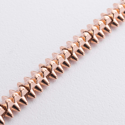 Браслет "Тереза" в красном золоте б05430 №4