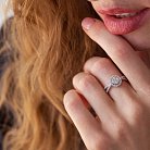 Золотое кольцо с бриллиантами stark346 от ювелирного магазина Оникс - 3