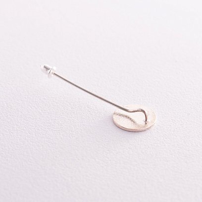 Серебряный значок "Карта Украины" 20056 №4