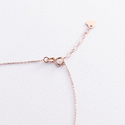 Кольє "Політ над хмарами" в червоному золоті (можливе гравіювання) кол01882 №3