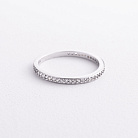 Серебряное кольцо с фианитами 1909/1р-CZ от ювелирного магазина Оникс - 2