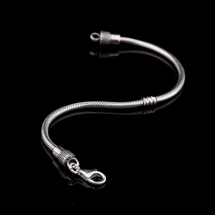 Срібний браслет - Снейк 14881 від ювелірного магазину Онікс - 2