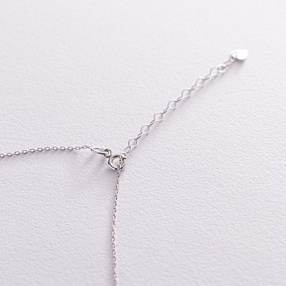 Кольє "Гармонія" в білому золоті кол01689 №8