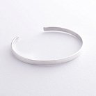 Жорсткий срібний браслет 141479 от ювелирного магазина Оникс - 6