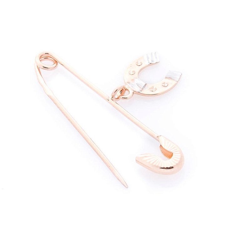 Золота шпилька "Підкова" зак00274 від ювелірного магазину Онікс - 1