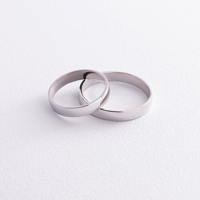 Золота обручка "Американка" (можливе гравіювання) обр00167