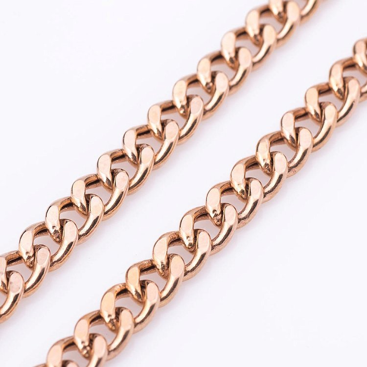 Золотий ланцюжок панцирне плетіння (6 мм) ц00039-6 від ювелірного магазину Онікс - 1