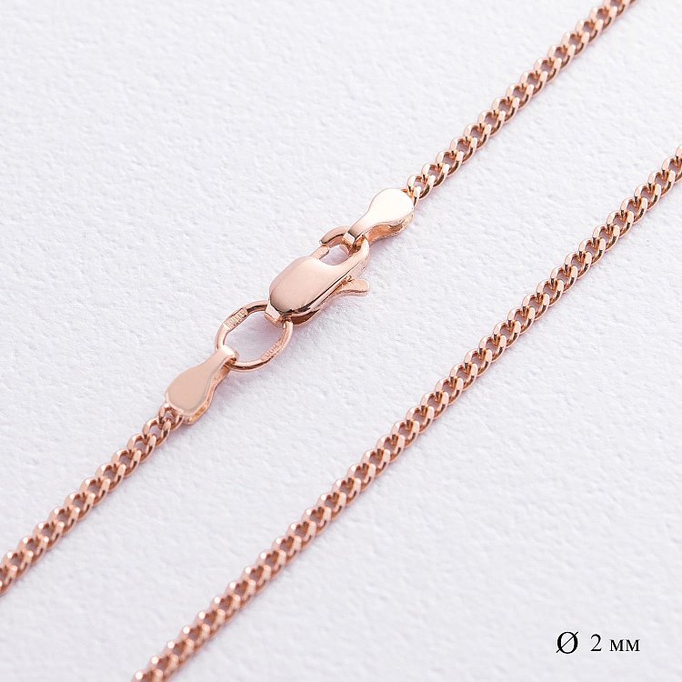 Золотий ланцюжок (панцирне плетіння 2 мм) ч10051 від ювелірного магазину Онікс