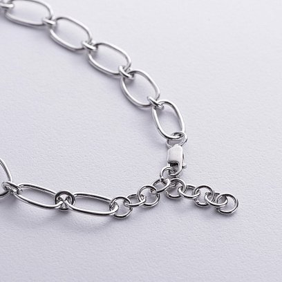 Серебряное колье "Влияние" 181101 №4