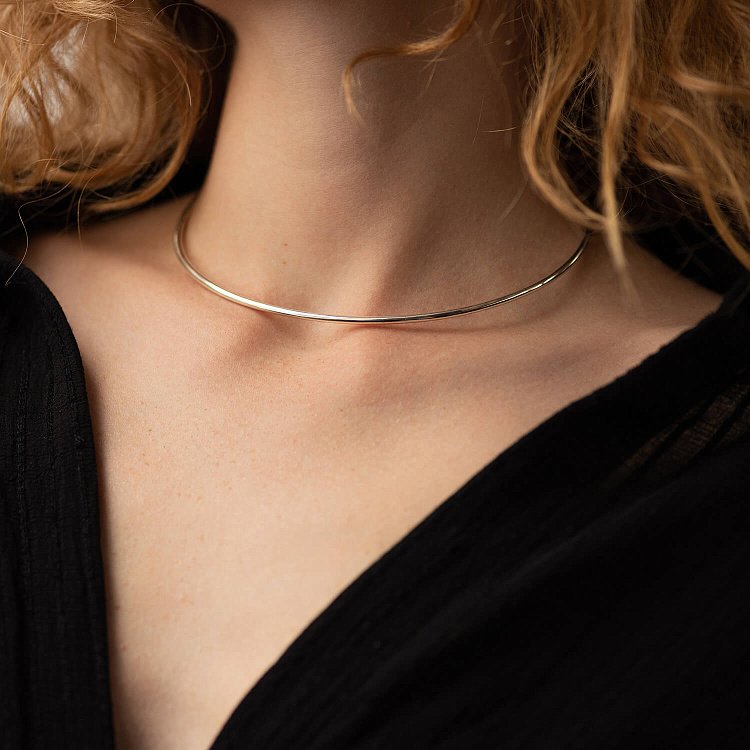 Срібне кольє - чокер (трансформер) 1100N від ювелірного магазину Онікс - 5