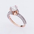 Помолвочное кольцо (фианиты) к01670 от ювелирного магазина Оникс