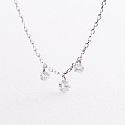 Кольє у білому золоті (діаманти) колб0192ca от ювелирного магазина Оникс