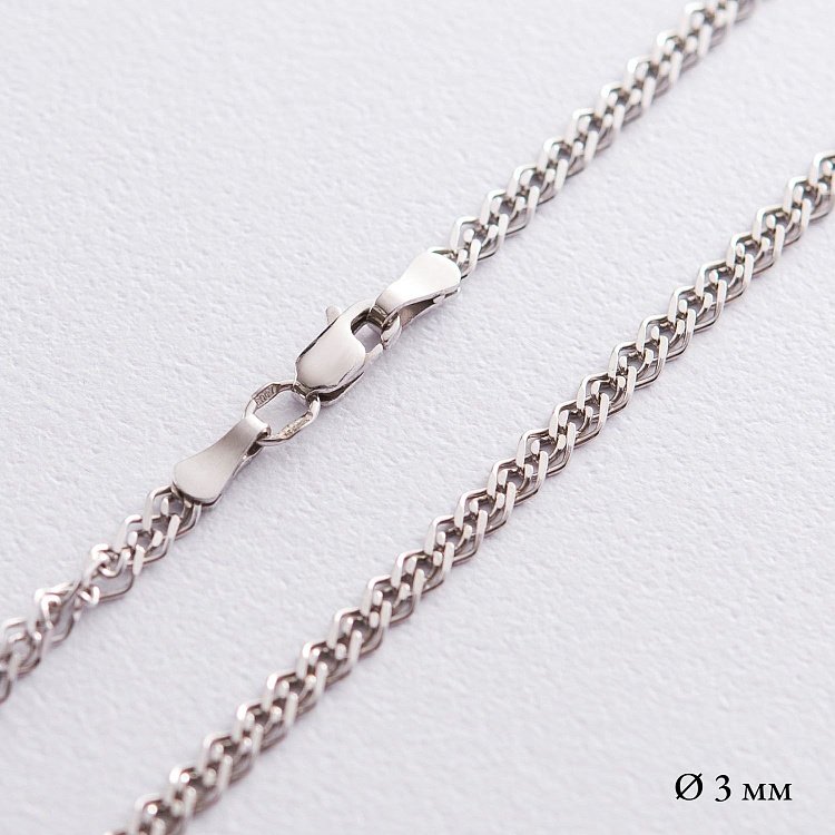 Срібний ланцюжок (плетіння Нонна) Р010642 від ювелірного магазину Онікс